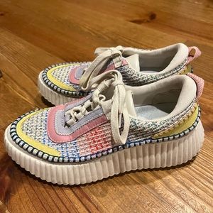 Dolce Vita Dolen Sneaker- Funfetti knit